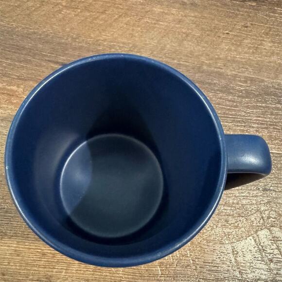 Pendleton Woolen Mills Blue Stoneware Coffee Mug 18oz Stripe National Parks READ - Picture 6 of 8